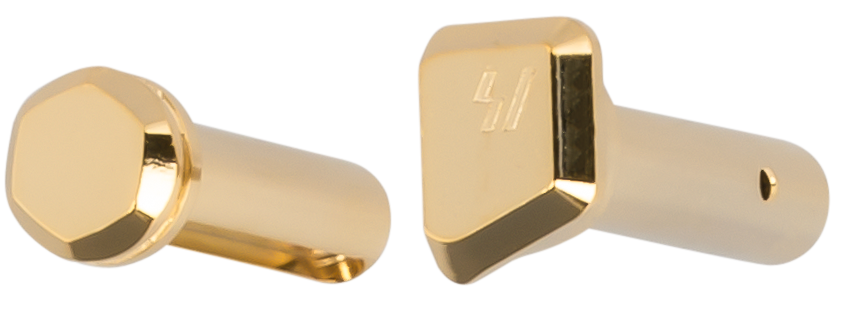 [12901] STRIKE AREPTPGC TAKEDOWN/PIVOT PINS  EXTENDED AR-15, M4, M16 GOLD STEEL AR-PLATFORM