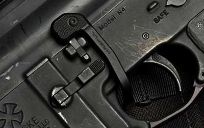 MAGPUL MAG980-BLK B.A.D. LEVER BATTERY ASSIST DEVICE AR15/M4 BLACK ANODIZED ALUMINUM AMBIDEXTROUS