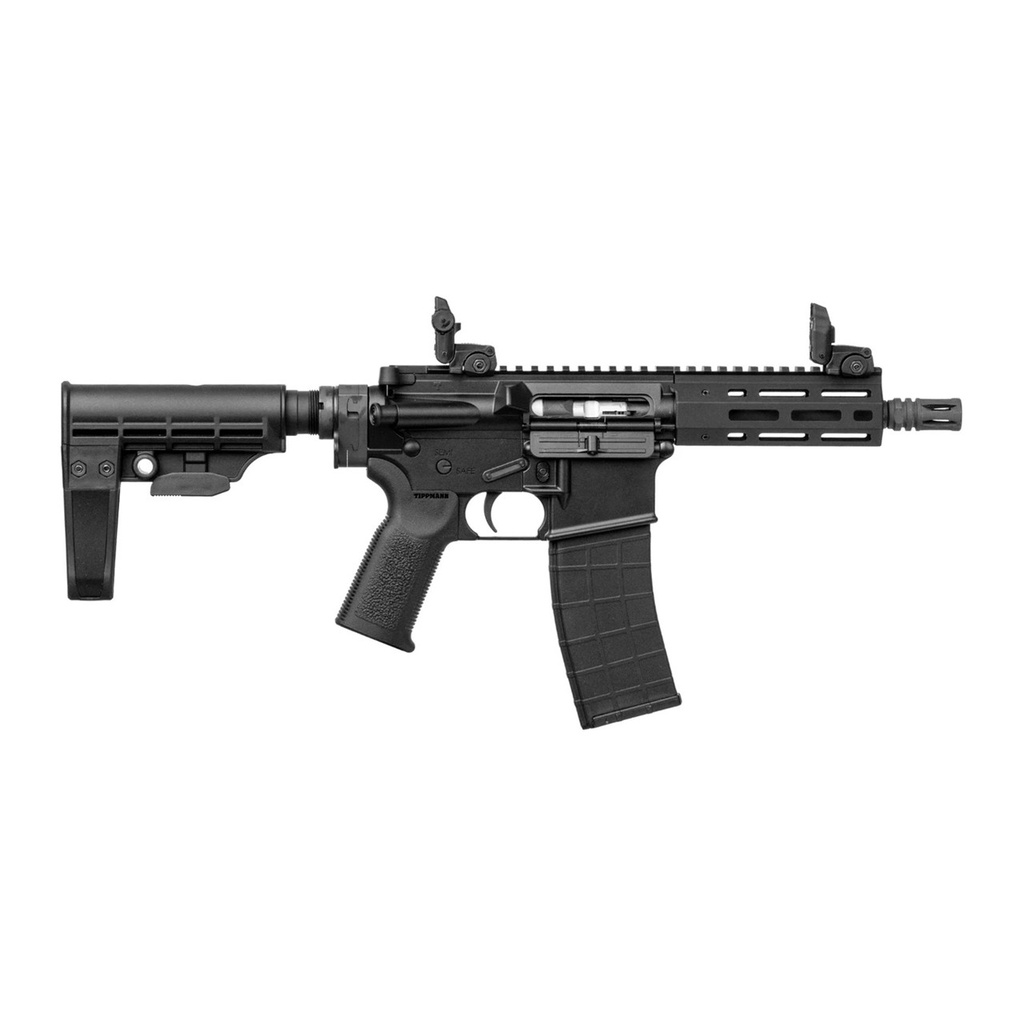 Tippmann Arms M4-22 Bugout Pistol, 22 LR, 7" Barrel, 25-Round, Black