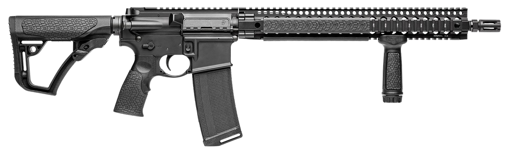 [12500] DANIEL DEFENSE 0214515175047 DDM4 V9 5.56X45MM NATO 16" 30+1 BLACK HARD COAT ANODIZED 6 POSITION W/SOFTTOUCH OVERMOLDING STOCK