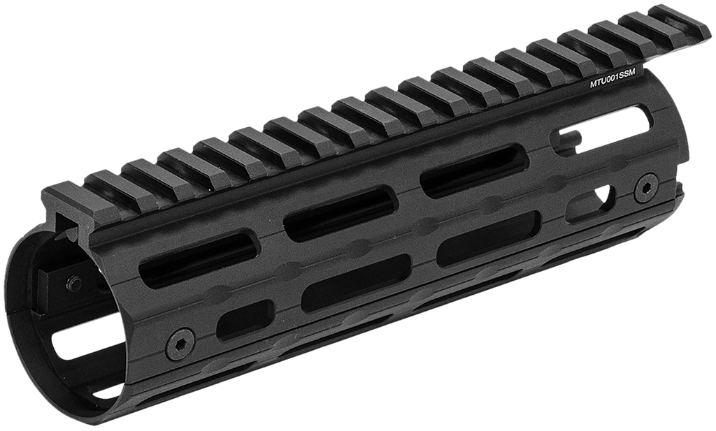 [12438] LEAPERS MTU001SSM SUPER SLIM HANDGUARD BLACK ANODIZED ALUMINUM FOR AR-15