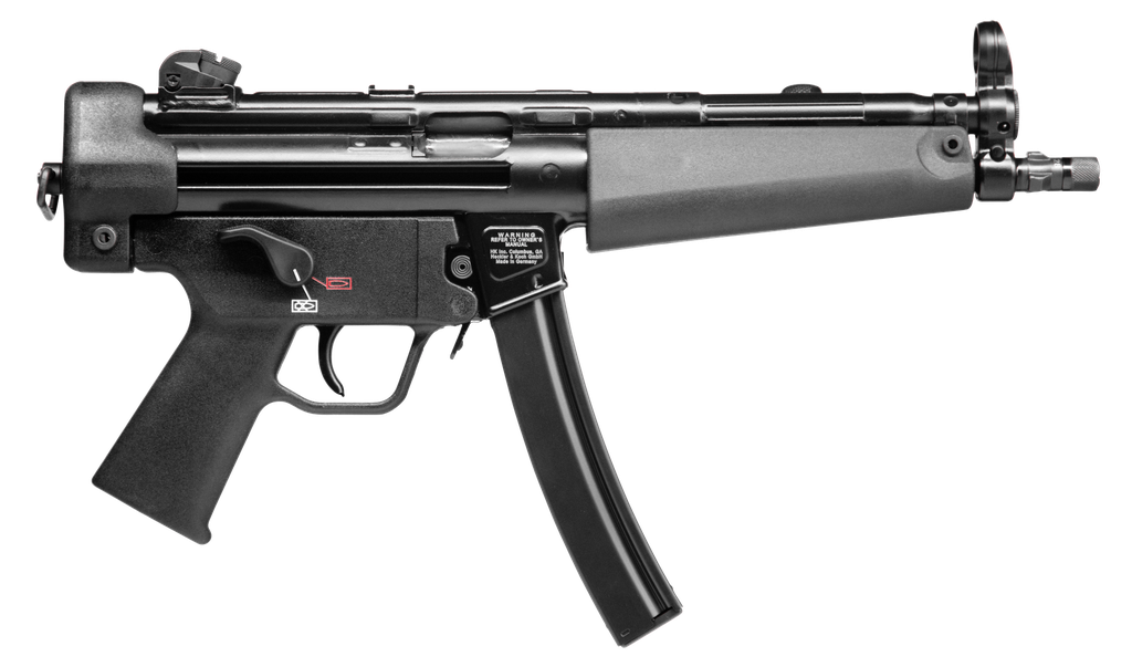 HK SP5 Pistol, 9mm, 8.86" Barrel, 30+1, Black