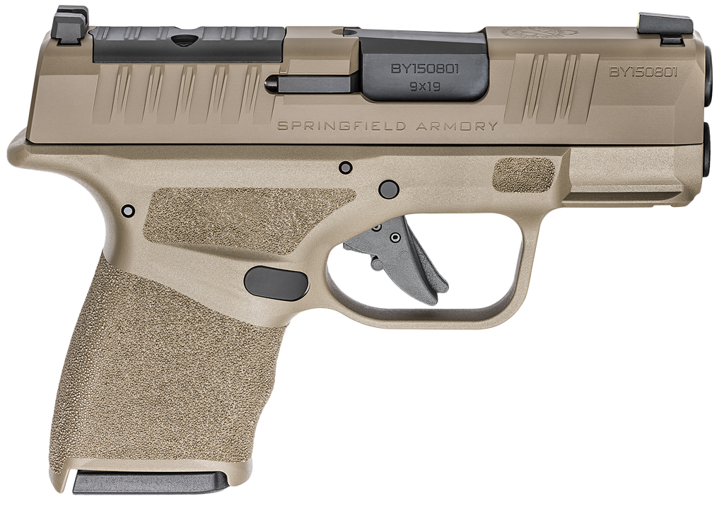 [11647] SPRINGFIELD ARMORY HELLCAT OSP 9MM FDE 3" 13+1 NS