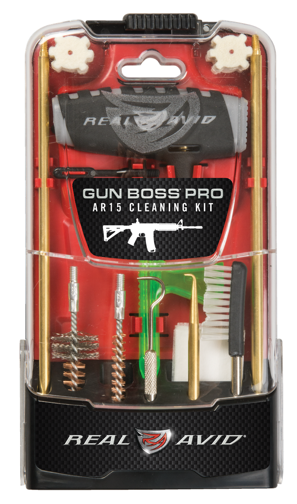 [11405] REAL AVID GUN BOSS PRO AR15 CLEANING KIT 20-PIECE