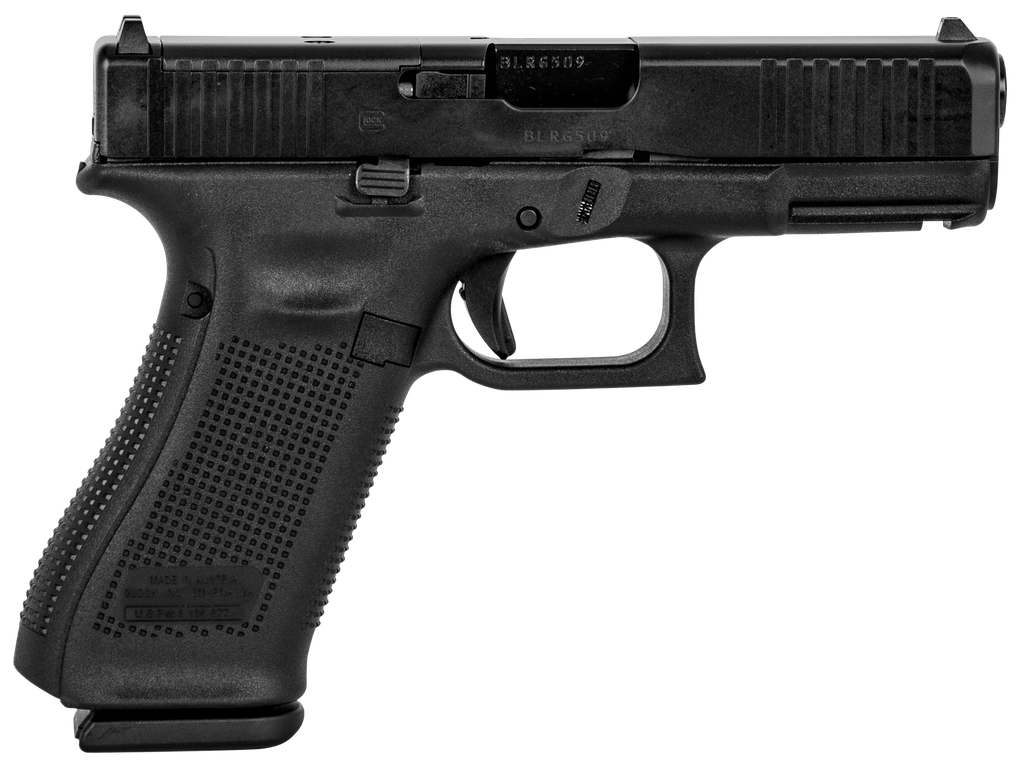 Glock G45 Gen 5 MOS, 9mm, 4.02" Barrel, 17+1, Optic Ready