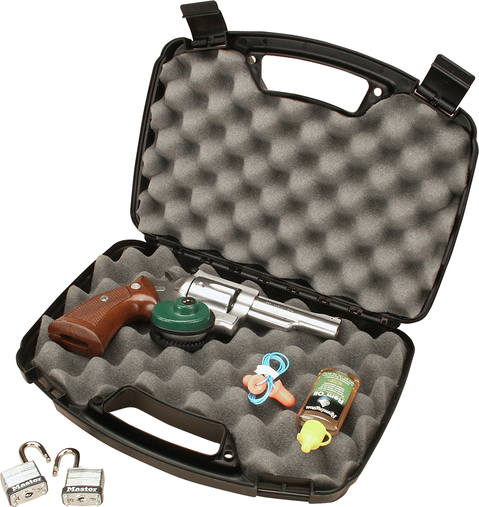 [11192] MTM CASE-GARD 80740 SINGLE HANDGUN CASE  13" BLACK HANDGUN POLYPROPYLENE