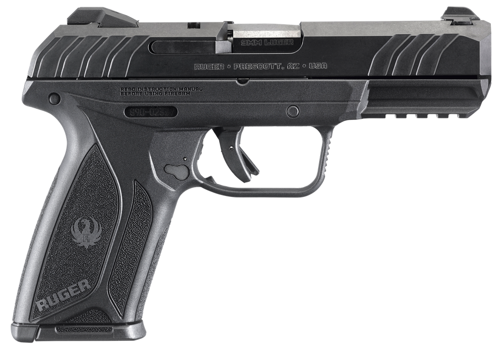 RUGER SECURITY-9 9MM BLK/PLY 4" 15+1
