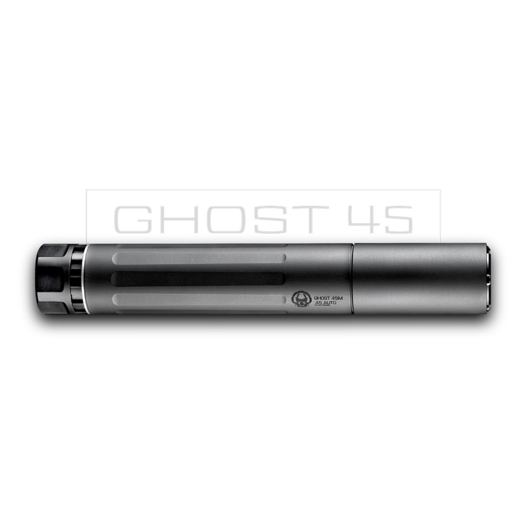 Dead Air Ghost 45M Modular 45 Suppressor, Black