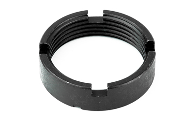 [10650] LBE UNLIMITED ARCNUT CASTLE NUT  4140 STEEL BLACK PHOSPHATE AR-15