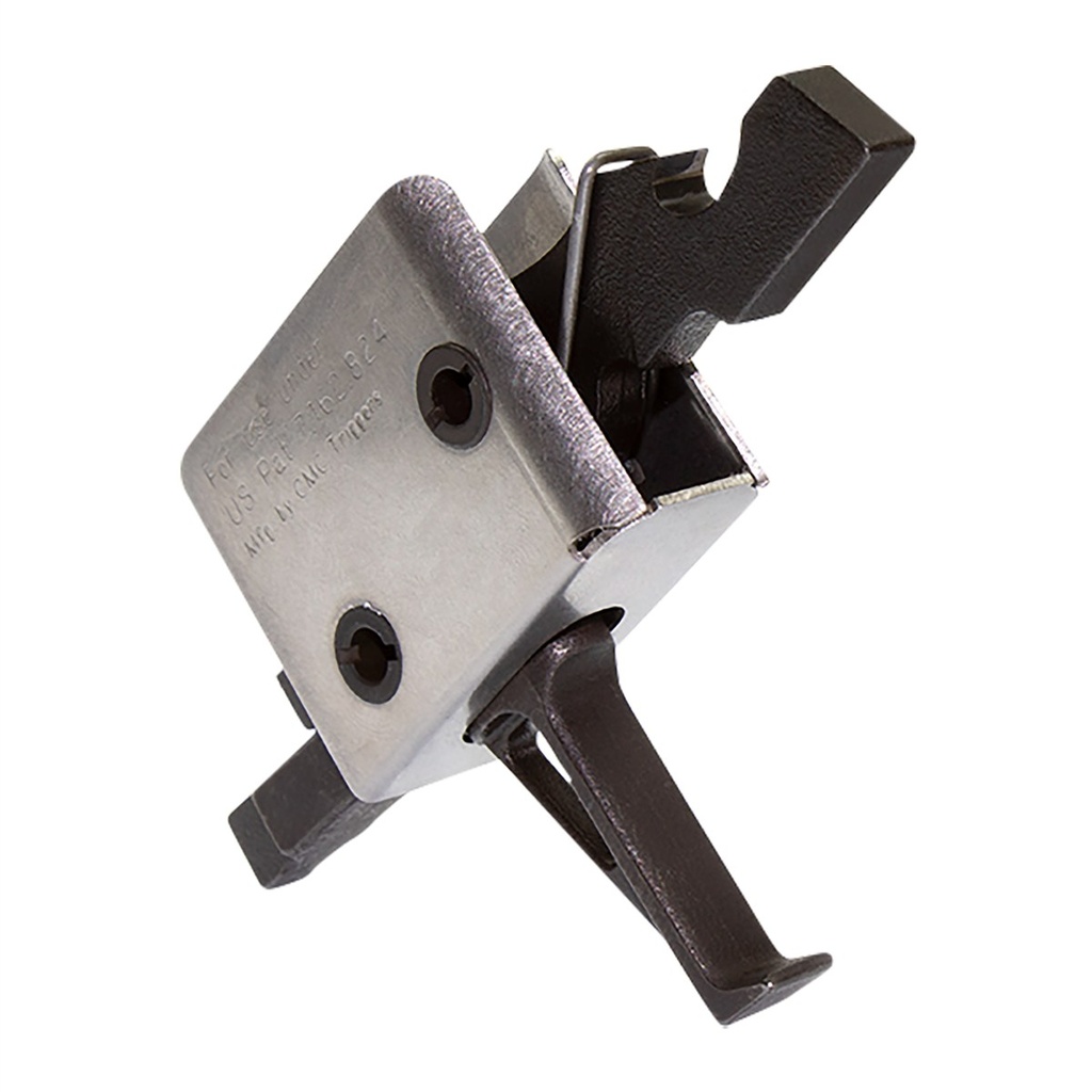 [10623] CMC TRIGGERS 91507 DROP-IN  SINGLE-STAGE FLAT TRIGGER W/ 3.50 LBS DRAW WEIGHT & BLACK/SILVER FINISH