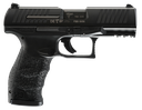 WALTHER ARMS 2807076 PPQ M2 45 ACP 12+1 4.25" BLACK STEEL BARREL, MATTE BLACK TENIFER SERRATED STEEL SLIDE, BLACK POLYMER FRAME W/PICATINNY RAIL, BLACK FINGER GROOVED GRIP, 3 AUTO SAFETY