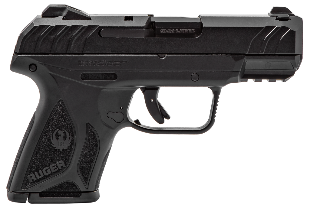 [736676038183] RUGERE SECURITY-9 COMPACT 9MM BLACK 10+1