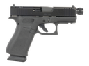 Glock G43X MOS Slim, 9mm, 3.41" Threaded Barrel, 15+1, Optic Ready