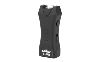 [9850] Sabre S1005BK Mini Stun Gun Black Includes Flashlight/Holster/Wrist Strap