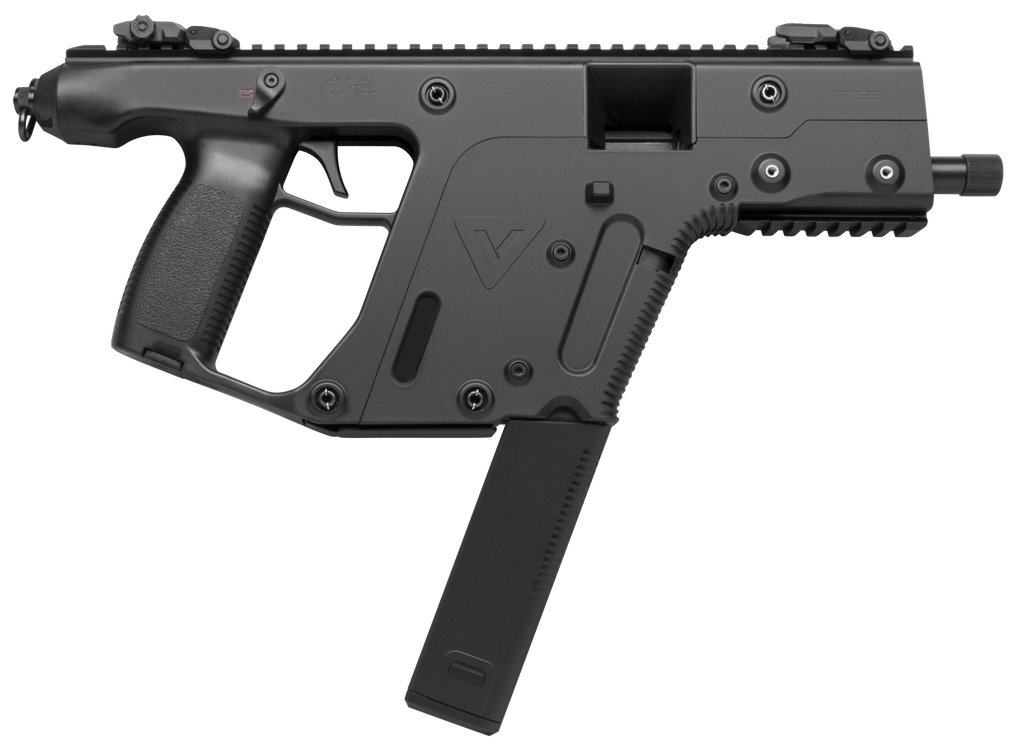 [9735] KRISS USA KV45PBL20 VECTOR SDP GEN2 45 ACP 30+1 5.50" BLACK NITRIDE THREADED BARREL, BLACK PICATINNY RAIL RECEIVER, BLACK POLYMER GRIP, GLOCK COMPATIBLE