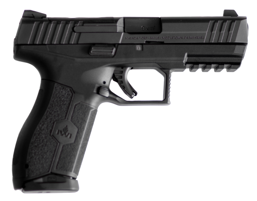[9691] IWI - ISRAEL WEAPON INDUSTRIES MASADA OR 9MM POLY 4" BLK 17+1