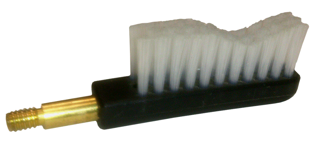 [9652] PRO-SHOT NGBE GUN BRUSH  MULTI-CALIBER UNIVERSAL #8-32 THREAD NYLON BRISTLES