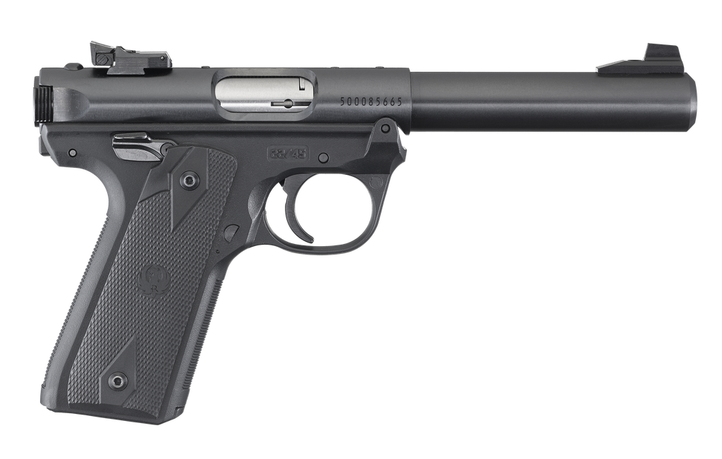 [9520] RUGER MKIV 22/45 22LR 5.5" BL/SY