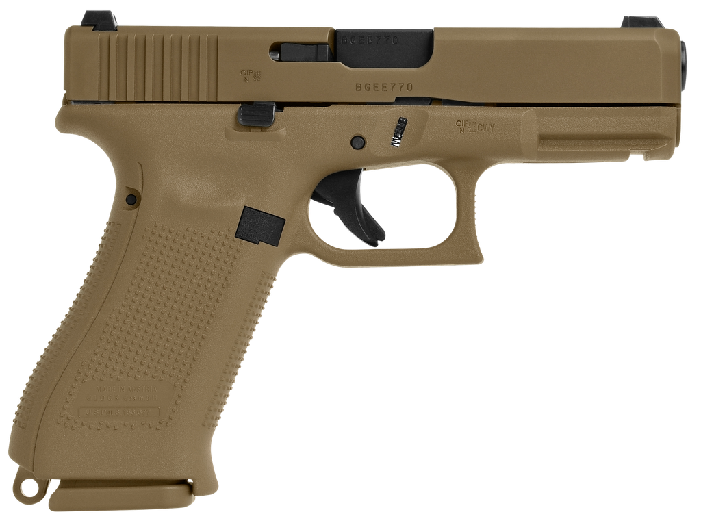[9242] Glock G19X, 9mm, 4.02" Barrel, 19+1, Coyote