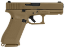 GLOCK PX1950703 G19X  COMPACT 9MM LUGER 19+1 4.02" BLACK GMB BARREL, COYOTE NPVD SERRATED SLIDE, COYOTE BROWN POLYMER FRAME W/ACCESSORY RAIL, COYOTE BROWN TEXTURED POLYMER GRIP, AMBIDEXTROUS