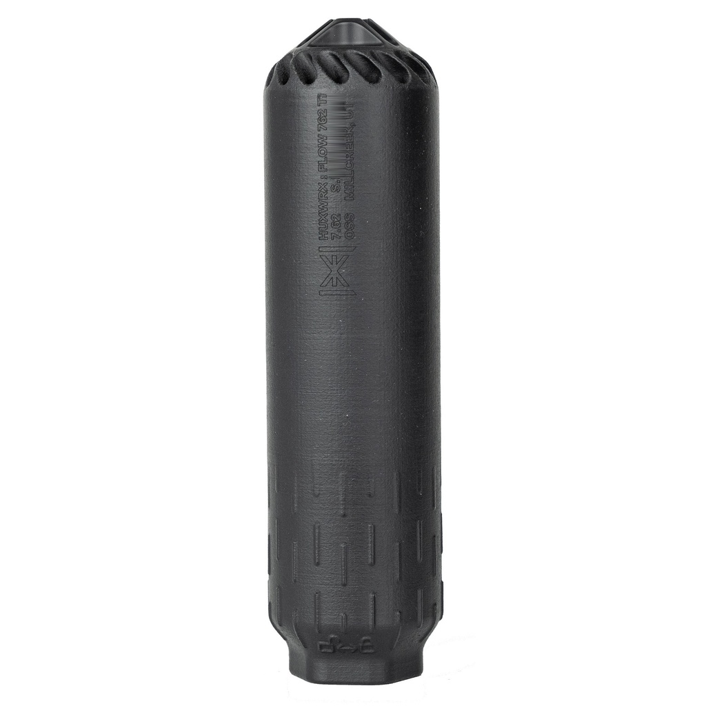 HUXWRX Flow 762 Ti Suppressor, Black (Suppressor Only)