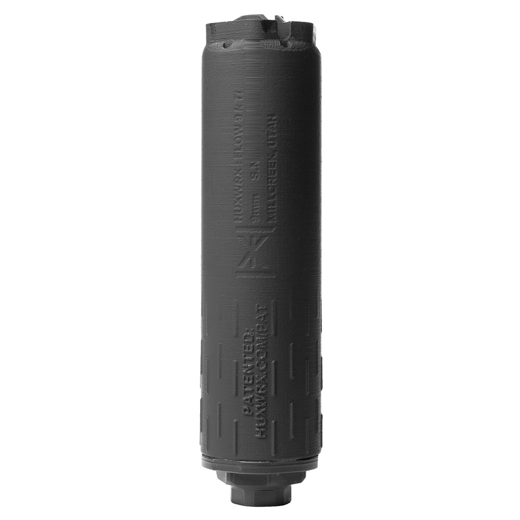 [19482] HUXWRX Flow 9K Ti Suppressor, 9mm, Black