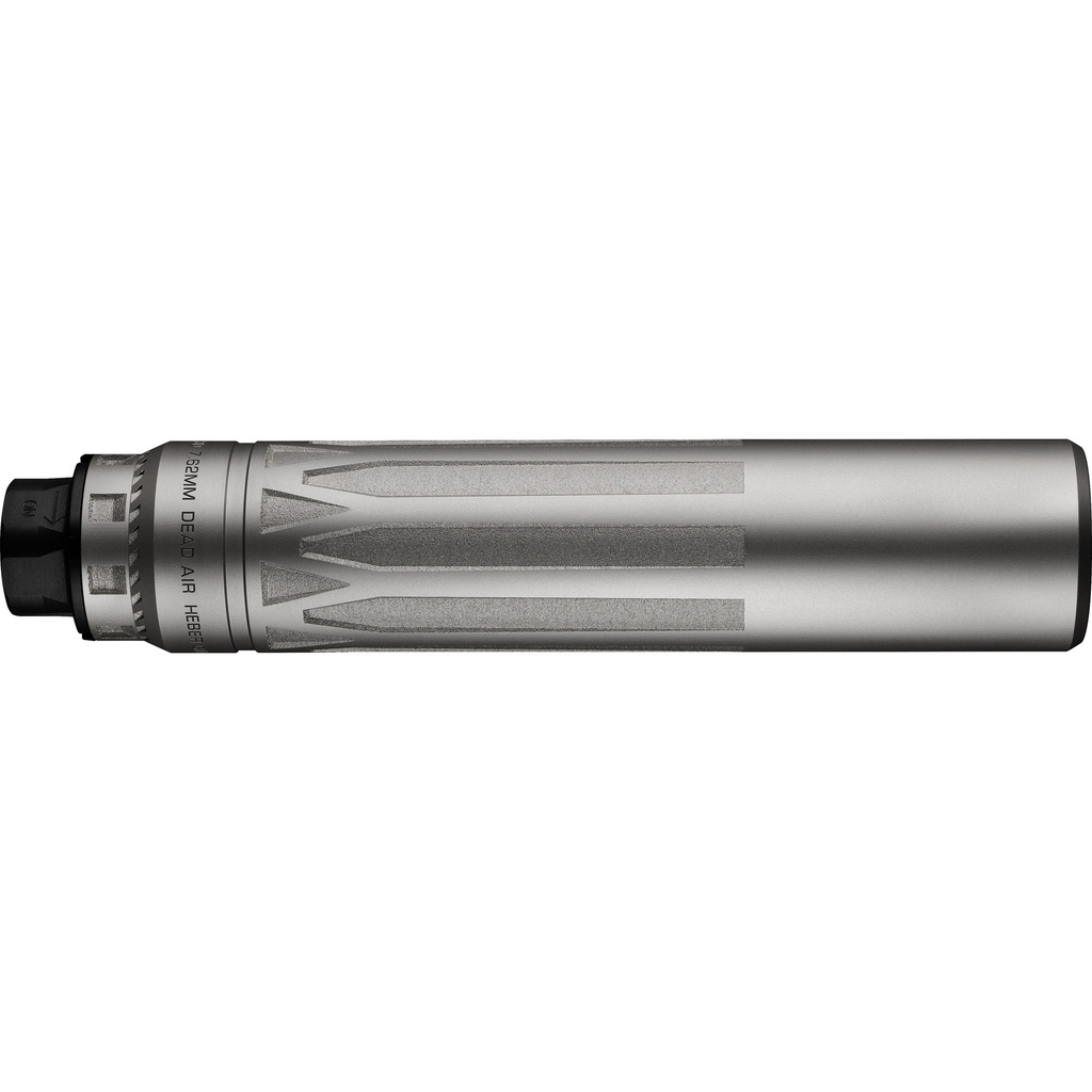 Dead Air Nomad LTi XC 7.62 Suppressor with Xeno Mount, Silver
