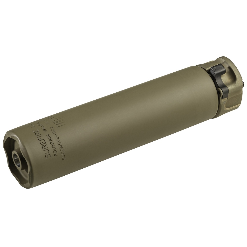 [PROD26-02741] SureFire SOCOM556-RC2 5.56 Suppressor, Dark Earth