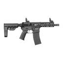 Tippmann Arms M4-22 Micro Elite FRT Pistol, 22 LR, 7" Barrel, Rare Breed FRT-15L3, 25+1