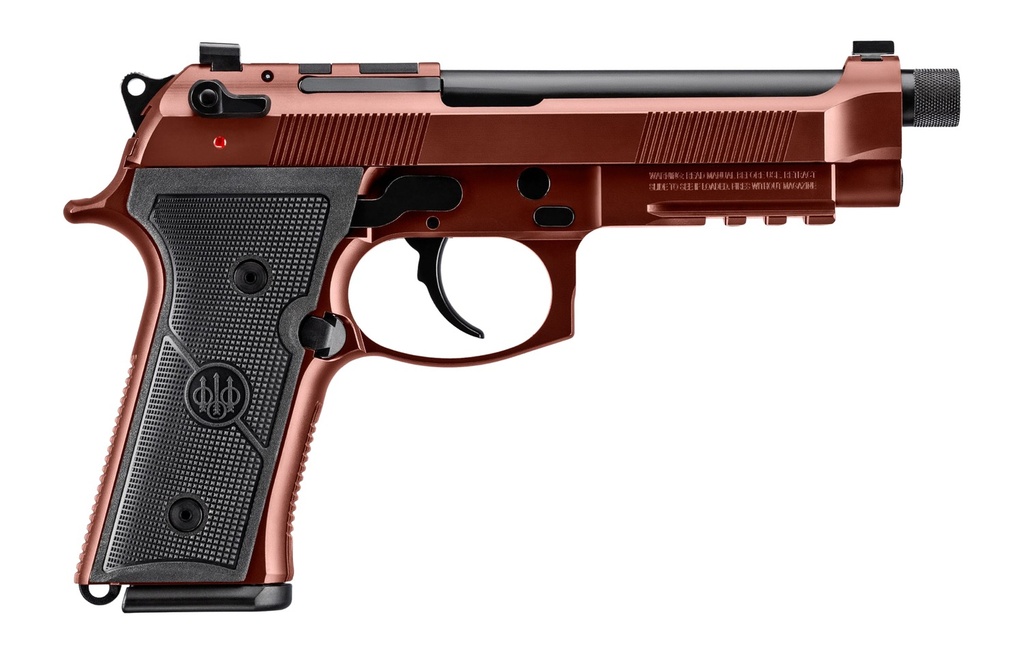[082442067278] Beretta M9A4 Overlanding, 9mm, 5" Threaded Barrel, 18+1, Clay