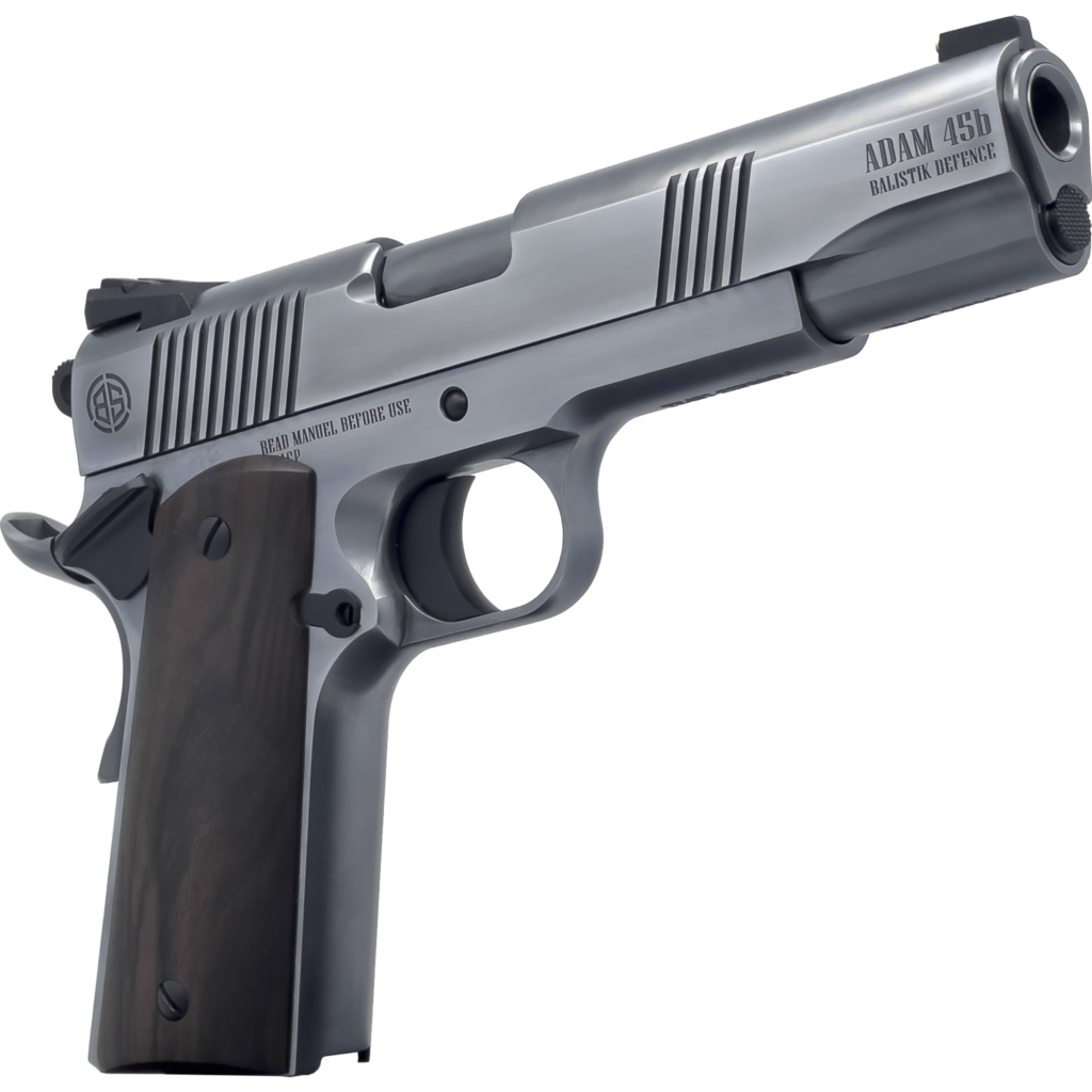 [PROD26-00031] Dickinson Adam 1911 Full Size, 45 ACP, 5" Stainless Barrel, 8+1, Steel Frame
