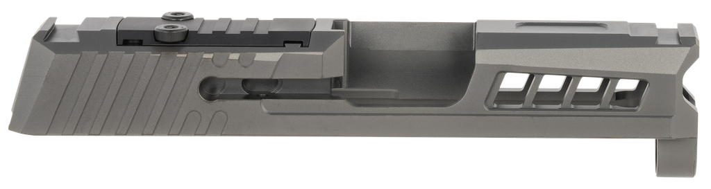 [19394] TRUE PRECISION INC TPP365SBCRMS AXIOM OPTIC CUT SLIDE FITS SIG P365 BLACK DLC ANODIZED 416R STAINLESS STEEL