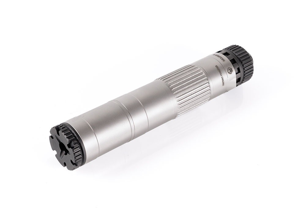 Dead Air Mojave 9 Modular 9mm Suppressor, Silver