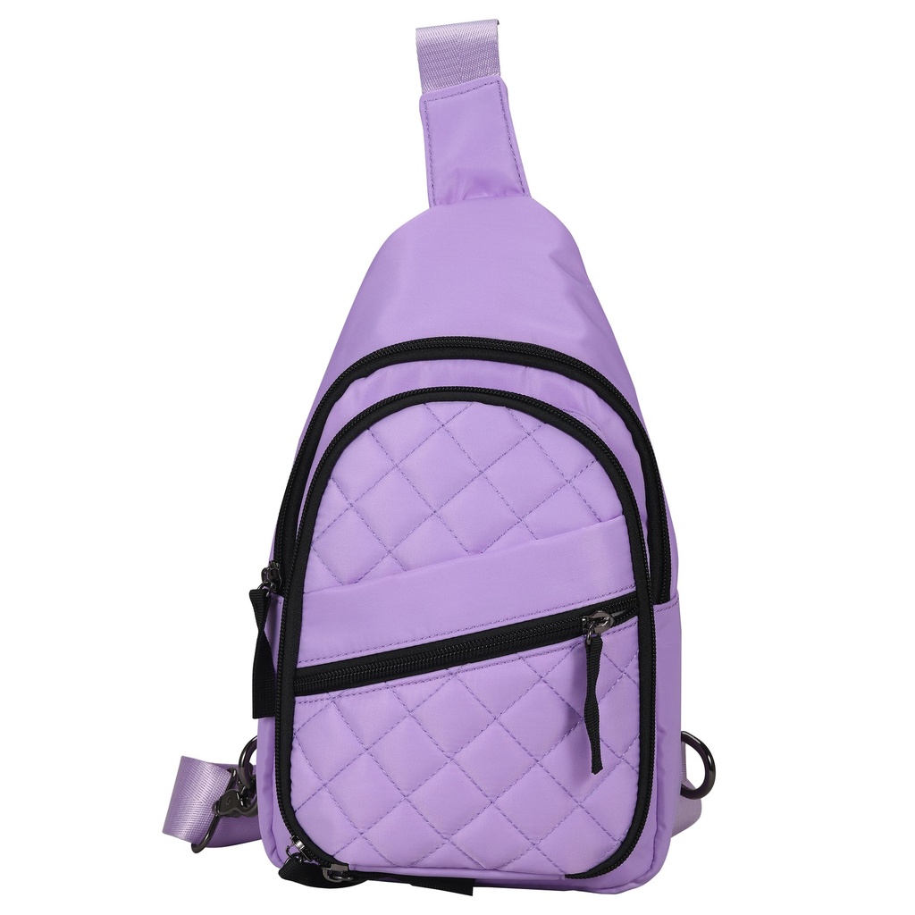 [19093] Lady Conceal Sarah Nylon Concealed Carry Sling, Lilac