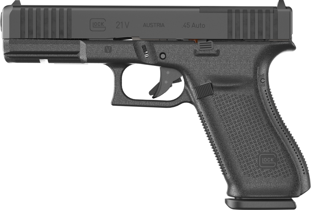 Glock G21 Gen 5 MOS, 45 ACP, 4.6" Barrel, 13+1, Optic Ready