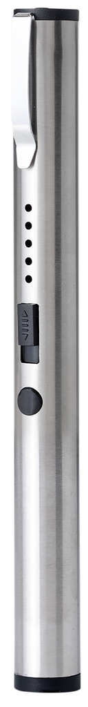 [18990] GUARD DOG SECURITY SKYLINE USA INC SGGDELSL STUN GUN MINI PEN SILVER INCLUDES BELT CLIP/USB CHARGER