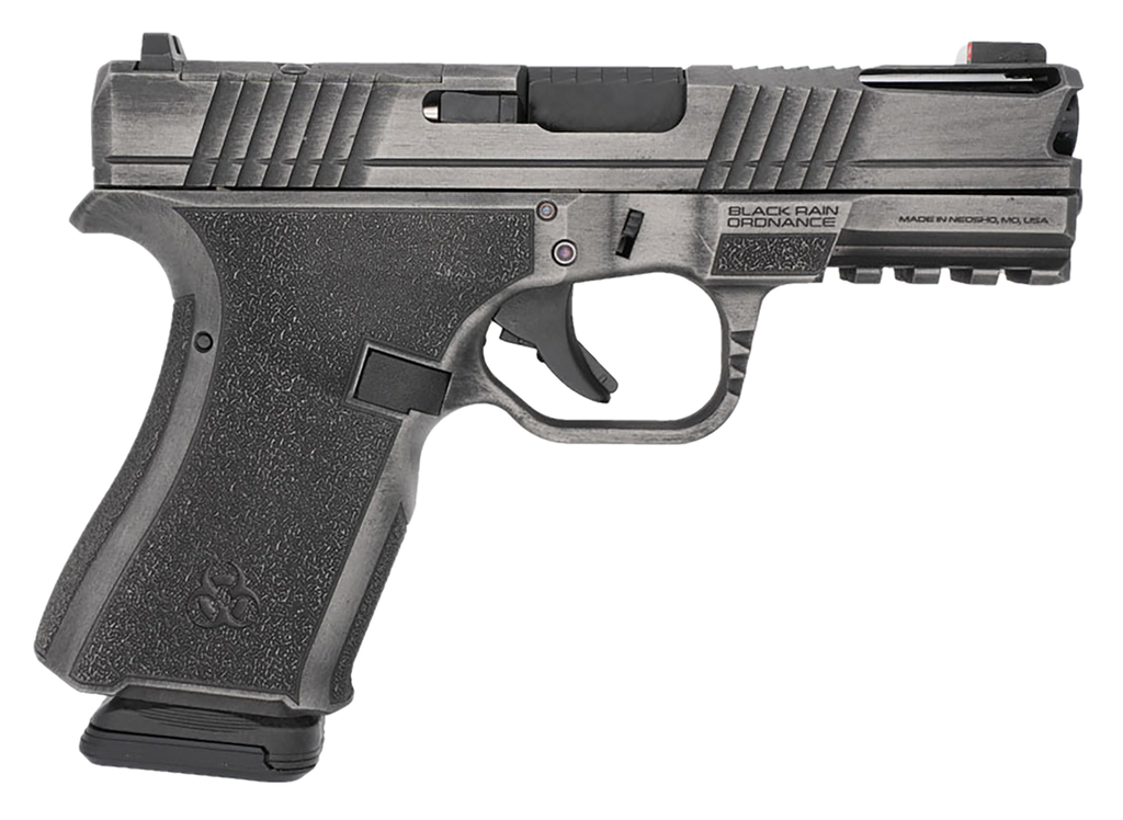 [PROD26-00077] BLACK RAIN ORDNANCE FLP9MMGMGB   COMPACT FRAME 9MM 15+1 4" STAINLESS STEEL SLIDE