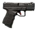 SARSILMAZ SAR9SCG3BL10 SAR9 GEN3 SUB-COMPACT 9MM LUGER 10+1 3.30" BLACK BARREL, BLACK STEEL OPTIC CUT/SERRATED SLIDE, BLACK POLYMER FRAME W/PICATINNY RAIL, TEXTURED GRIP, RMSC FOOTPRINT