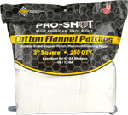 PRO-SHOT PRODUCTS PRO SHOT CLEANING PATCH COTTON FLANNEL 12GA-16GA 3" 250CT