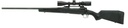 SAVAGE ARMS 58131 110 APEX HUNTER XP 400 LEGEND 4+1 18" CARBON STEEL, BLACK, SYNTHETIC ACCUFIT STOCK, VORTEX CROSSFIRE II 3-9X40MM SCOPE LEFT HAND