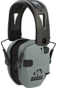 WALKER'S GWPRSEMRHBGY RAZOR TACTI-GRIP 23 DB OVER THE HEAD BATTLESHIP GRAY/BLACK POLYMER