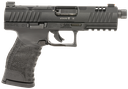 WALTHER ARMS 5220301 WMP  22 MAG 15+1 4.90" BLACK STEEL THREADED BARREL, BLACK OPTIC READY/SERRATED SLIDE, BLACK POLYMER FRAME W/PICATINNY RAIL, TEXTURED POLYMER GRIP