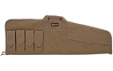 GPS BAGS SRC42FDE SINGLE RIFLE CASE FLAT DARK EARTH 600D POLYESTER W/ MAG POUCH LOCKABLE ZIPPERS & FLEECE-LINING