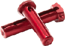 BATTLE ARMS ALUMINUM TAKE DOWN PIN SET RED