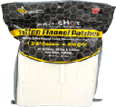 PRO-SHOT PRODUCTS PRO SHOT CLEANING PATCH COTTON FLANNEL .30-.38 1 3/4" 500CT