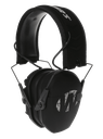 WALKER'S GWPRSEMFS RAZOR SLIM ELECTRONIC FREEDOM MUFF 23 DB OVER THE HEAD BLACK W/DISTRESSED WALKER'S LOGO POLYMER