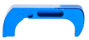 CROSS ARMORY CRG5MCBL MAG CATCH  EXTENDED COMPATIBLE W/GLOCK GEN4-5 BLUE ANODIZED ALUMINUM