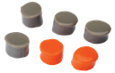 WALKER'S GWPSILPLGOFDE SILICONE PUTTY  32 DB IN THE EAR  FLAT DARK EARTH/ORANGE ADULT 3 PACK