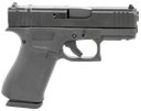 GLOCK PX4350201FRMOS G43X MOS SUB-COMPACT 9MM LUGER 10+1 3.41" BLACK GMB BARREL, BLACK NDLC MOS CUT/SERRATED STEEL SLIDE, BLACK POLYMER FRAME W/PICATINNY RAIL BLACK TEXTURED POLYMER GRIP, AMBIDEXTROUS