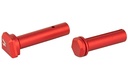 STRIKE ARULEPTPRE ULTRA LIGHT TAKEDOWN/PIVOT PINS AR-15 ALUMINUM RED ANODIZED